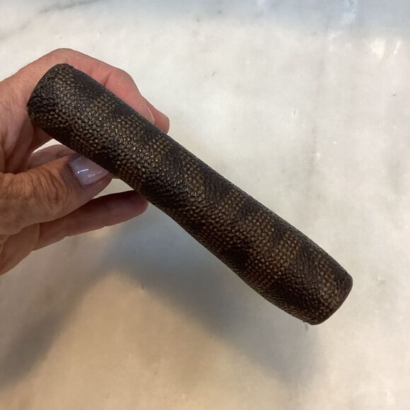 Michael Michael Kors Signature Print Jet Set Travel Flap Card Holder - Picture 7 of 15